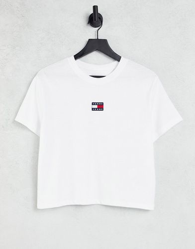 T-shirt à logo drapeau - Tommy Jeans - Modalova