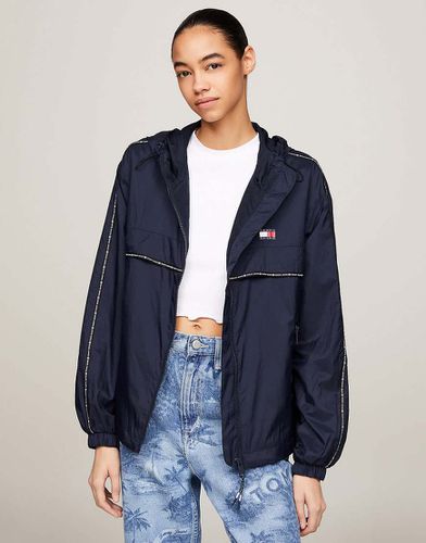 Veste coupe-vent - Bleu marine - Tommy Jeans - Modalova