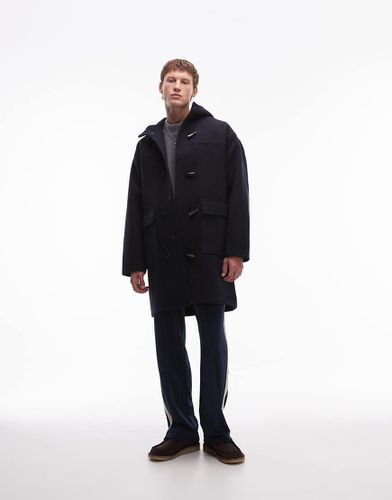 Topman - Duffle-coat - Bleu marine - Topman - Modalova