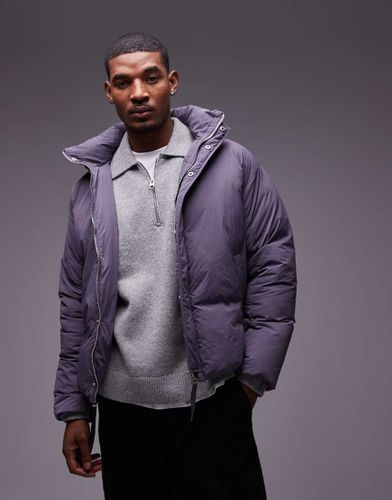 Topman - Doudoune à col - Violet - Topman - Modalova