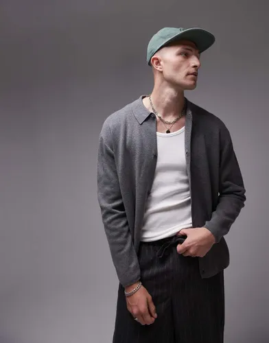 Topman - Gilet habillé - Gris - Topman - Modalova