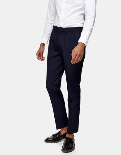 Pantalon de costume skinny - marine - Topman - Modalova