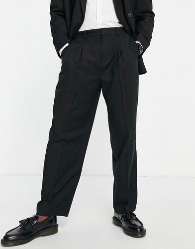Pantalon de costume plissé large - Topman - Modalova