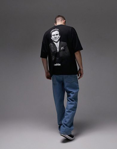 T-shirt ultra oversize avec imprimé Joe Pesci devant et au dos - Topman - Modalova