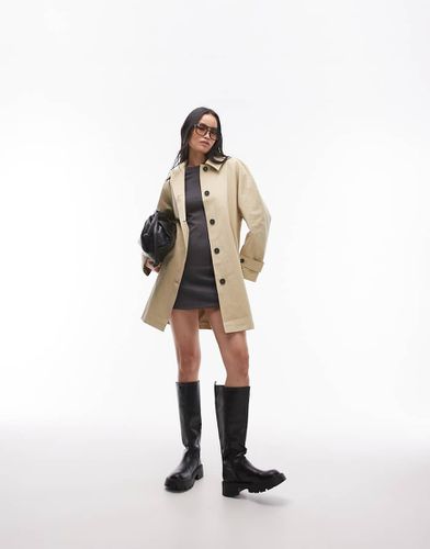 Ultimate - Trench-coat - Taupe - Topshop - Modalova