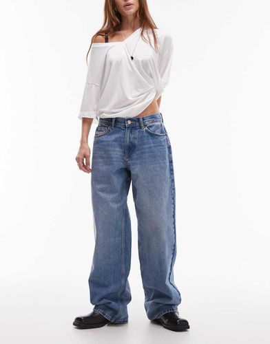 Jean à taille basse cintrée à l'arrière - moyen - Topshop - Modalova