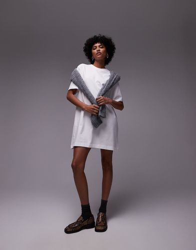 Robe t-shirt oversize courte de qualité supérieure - Topshop - Modalova