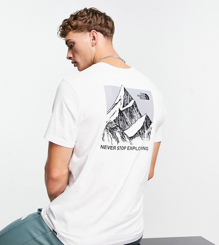 Sketch Box - T-shirt à imprimé au dos - - Exclusivité ASOS - The North Face - Modalova