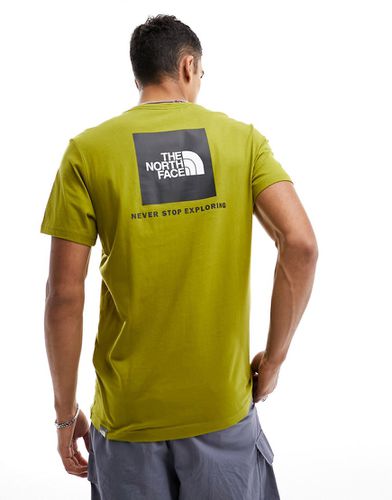 Redbox - T-shirt imprimé au dos - Kaki - The North Face - Modalova
