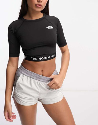 Training - Crop top de sport à manches longues - Noir - The North Face - Modalova