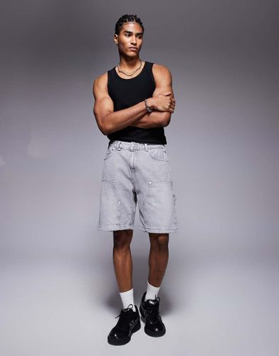 Short charpentier en jean - dlav - The Couture Club - Modalova