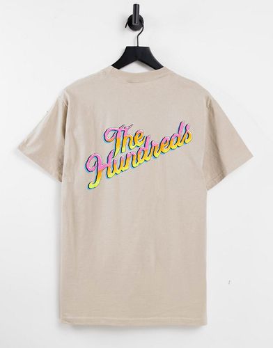 Wild - T-shirt imprimé en biais au dos - Beige - The Hundreds - Modalova