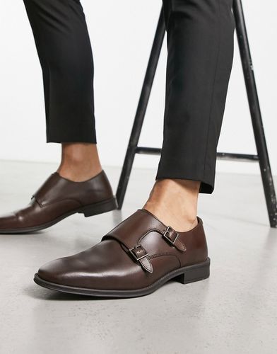 Chaussures derby en cuir - Marron - Thomas Crick - Modalova