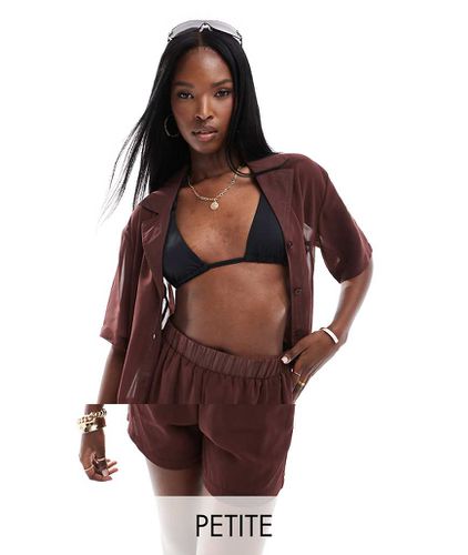 Ensemble short et chemise de plage - chocolat - Threadbare - Modalova