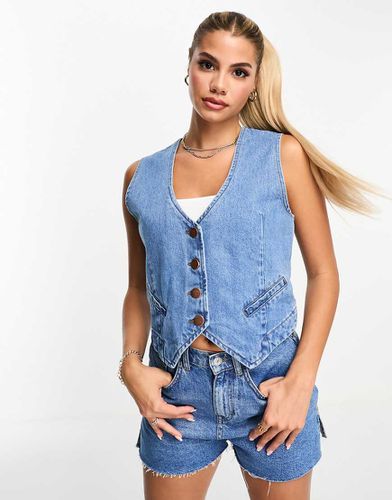 Gilet de costume en jean - Threadbare - Modalova