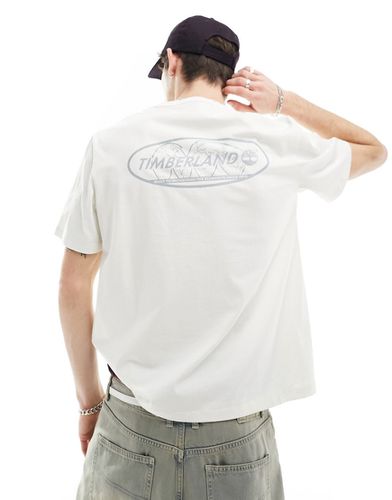 T-shirt avec logo réfléchissant imprimé au dos - cassé - Timberland - Modalova