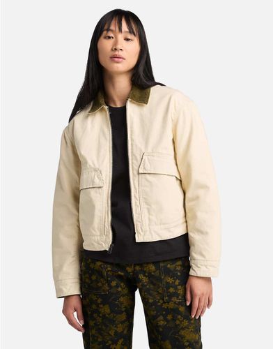 Veste en toile matelassée - Beige délavé - Timberland - Modalova