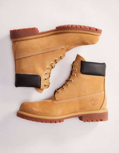 Bottines 6 pouces en nubuck de qualité supérieure - Blé fauve - Timberland - Modalova