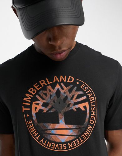 Little Core River - T-shirt à logo arbre - Noir - Timberland - Modalova