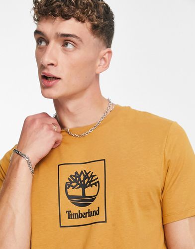 Stack - T-shirt à logo - Fauve blé - Timberland - Modalova