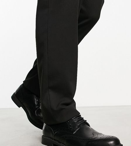 Pointure large - Chaussures richelieu habillées à lacets - Noir - Truffle Collection - Modalova