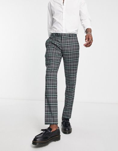 Ladd - Pantalon de costume à carreaux écossais - /gris - Twisted Tailor - Modalova