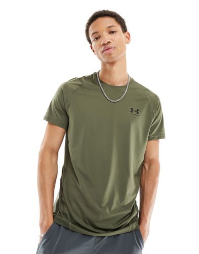 T-Shirt blanc homme Under Armour Charged Cotton SS | Espace des Marques