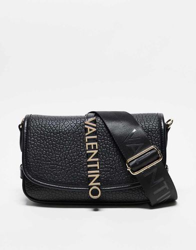 Valentino - Zeno - Sac bandoulière effet croco avec logo contrastant - Valentino Bags - Modalova