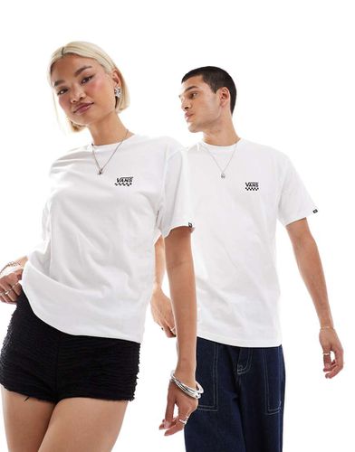 T-shirt à manches courtes avec logo à damier côté caur - Vans - Modalova