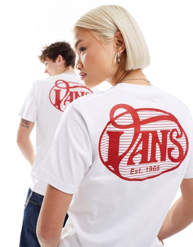 T-shirt avec logo ovale imprimé dans le dos - Vans - Modalova