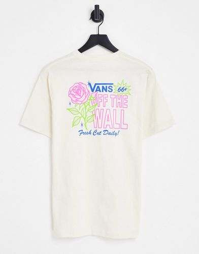 Flower Shoppe II - T-shirt imprimé au dos - Crème - Vans - Modalova