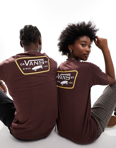 Full Patch - T-shirt imprimé au dos - Marron - Vans - Modalova