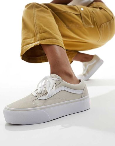 Old Skool - Baskets à semelle plateforme - Beige - Vans - Modalova