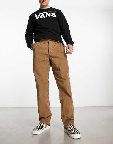 Pantalon chino baggy à taille élastique - Kaki - Vans - Modalova