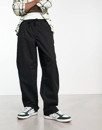 Pantalon chino baggy à taille élastique - Noir - Vans - Modalova