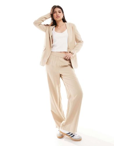 Mix and Match - Pantalon large d'ensemble - Crème - Vero Moda - Modalova