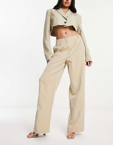 Aware - Pantalon habillé ample - Taupe - Vero Moda - Modalova