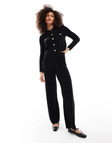 Pantalon d'ensemble large en maille - Vero Moda - Modalova