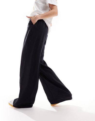 Pantalon large à taille haute - Vero Moda - Modalova