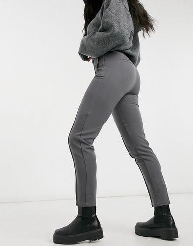 Pantalon skinny avec coutures apparentes - foncé - Vero Moda - Modalova