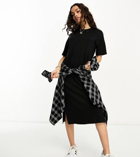 Robe t-shirt longue et oversize - Vero Moda Petite - Modalova