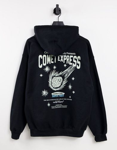 Sweat à capuche à imprimé Comet Express - Vintage Supply - Modalova