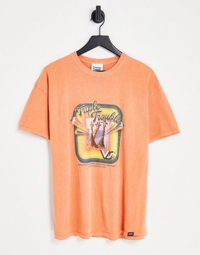 T-shirt imprimé Triple Trouble et TV - Vintage Supply - Modalova