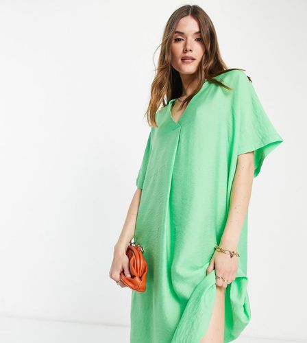 Y.A.S - Caftan en coton - Vert vif - Y.a.s - Modalova