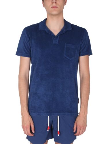 Terry" cotton polo shirt - orlebar brown - Modalova