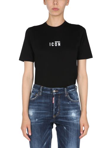 Dsquared crew neck t-shirt - dsquared - Modalova