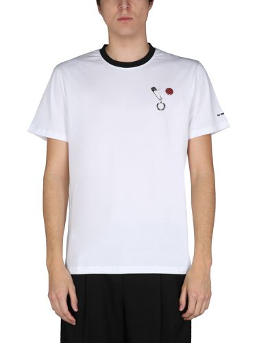 Slim fit t-shirt - fred perry x raf simons - Modalova