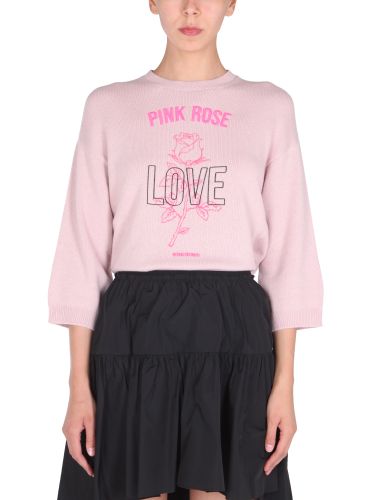 Red valentino crew neck sweater - red valentino - Modalova