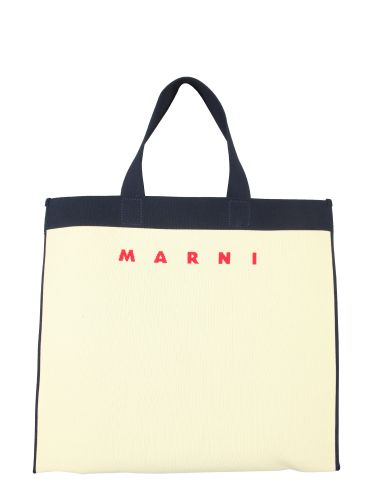 Marni shopping bag with logo - marni - Modalova