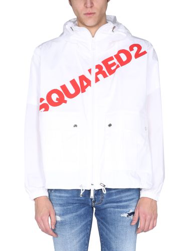 Dsquared jacket with logo print - dsquared - Modalova